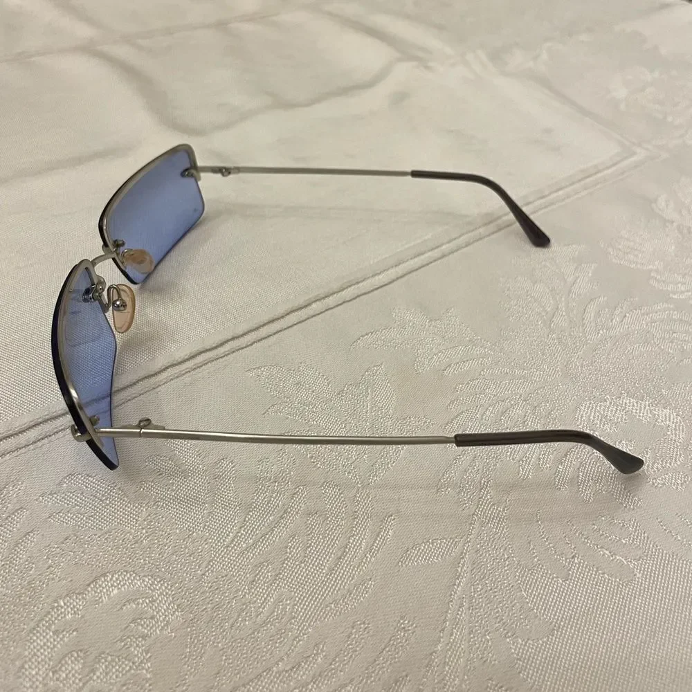 Unisex Roberto Cavalli blue lens sunglasses